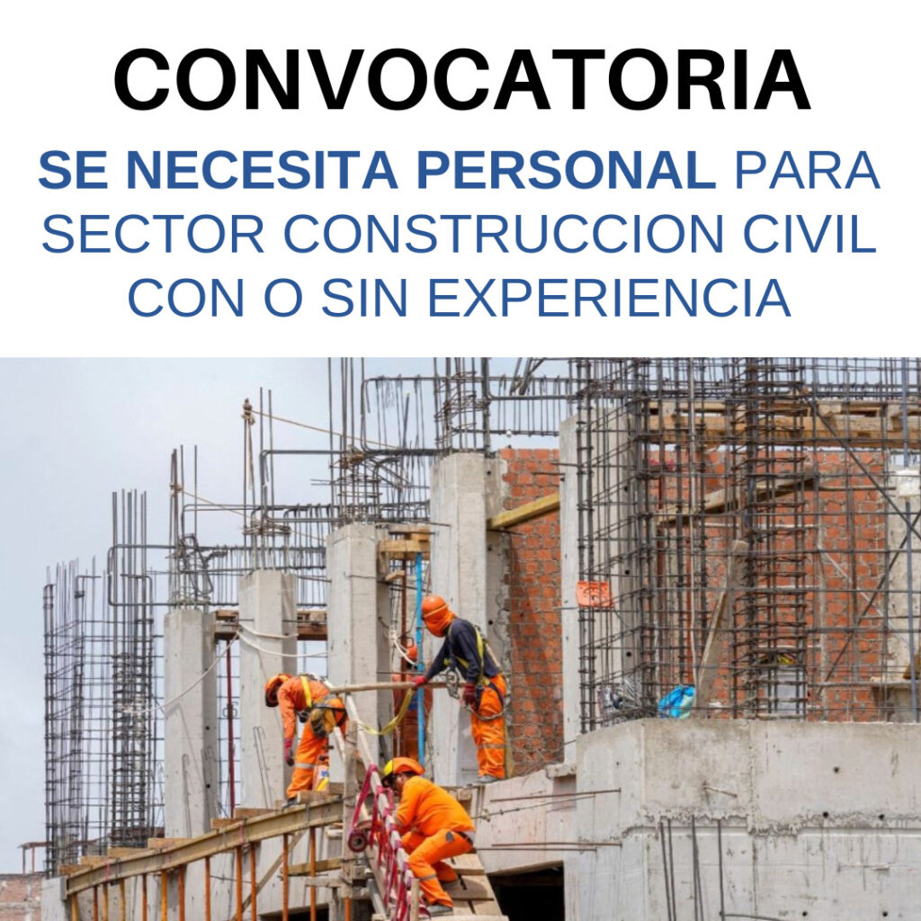 Solicita maestro albañil y ayudante para remodelación de apartamentos